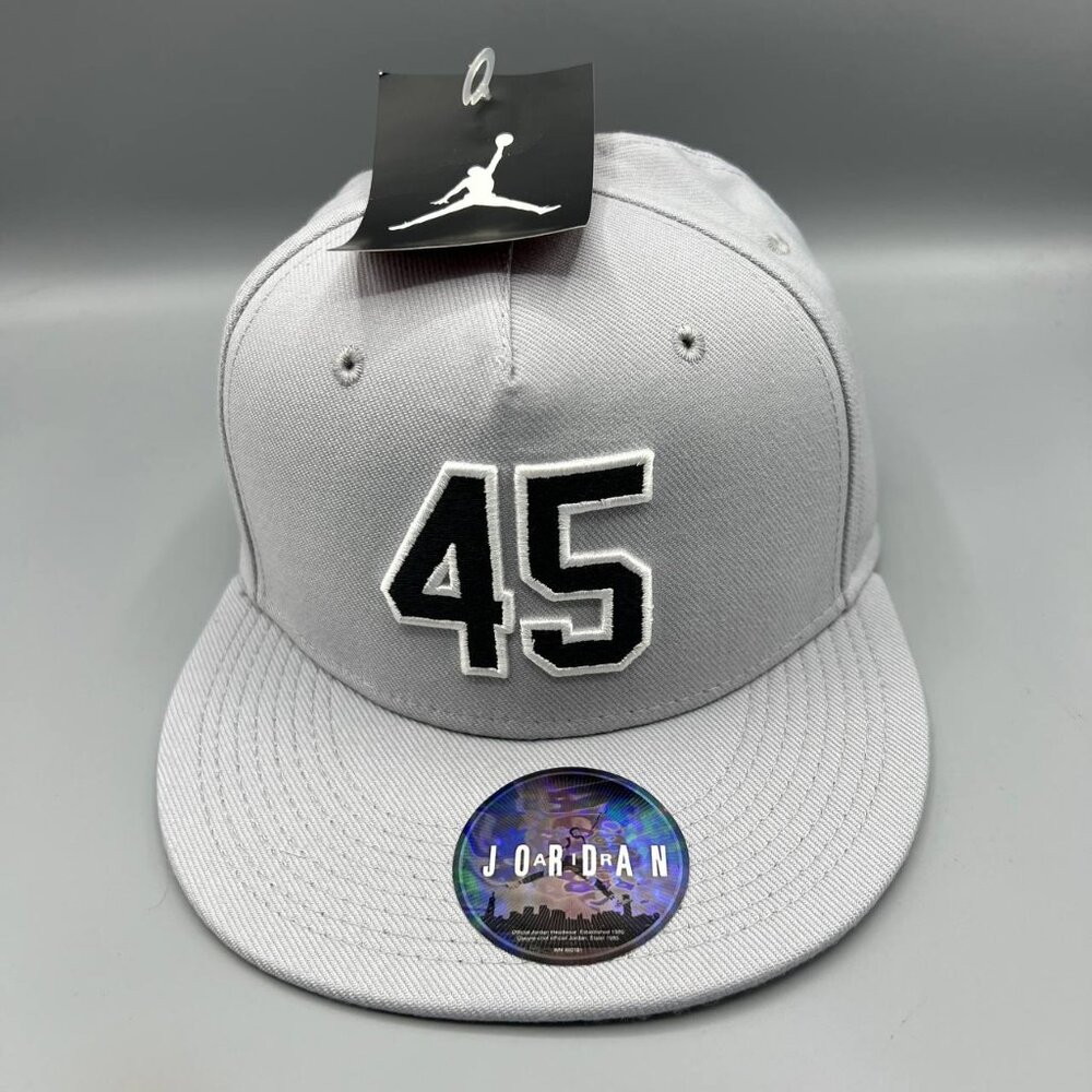 Air Jordan Hat Men Large-Extra Large Baron 45‎ Jumpman Stretch Fitted Cap New
